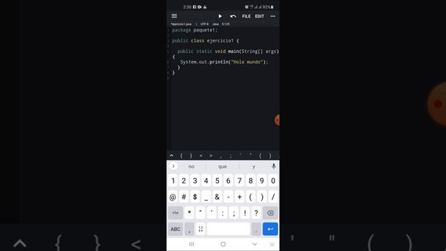 Ejercicio 1 Java N-IDE смотреть онлайн