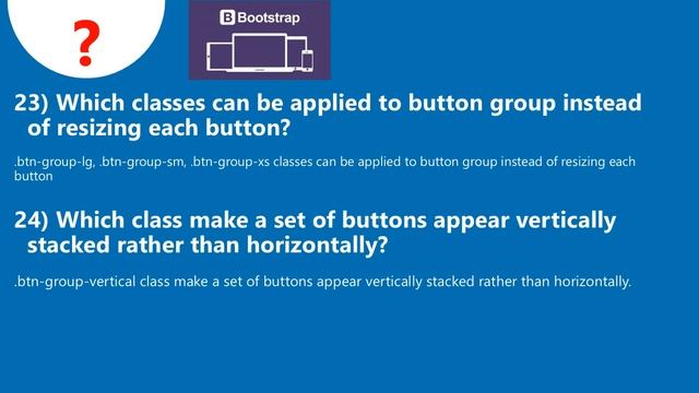 Bootstrap Interview Questions with Answers смотреть онлайн