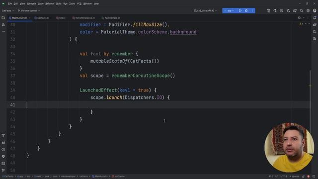 Retrofit2 + LaunchedEffect + JetpackCompose = Android Cat's Fact App смотреть онлайн