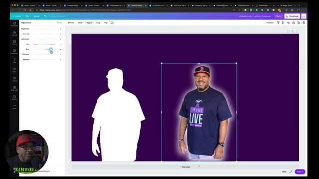 How to add Outline to a Photo in Canva for Trendy YouTube Thumbnails смотреть онлайн