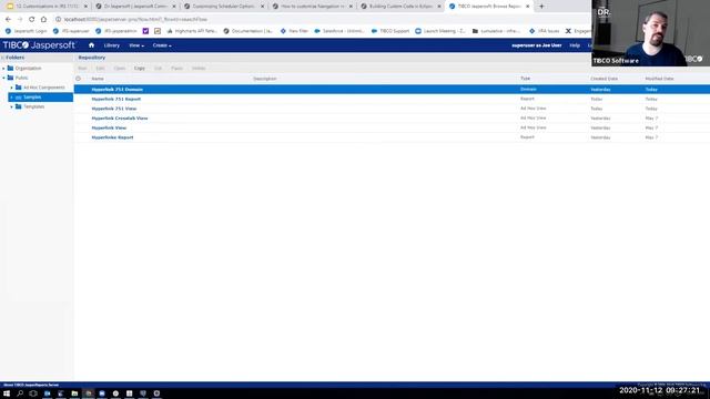 Dr. Jaspersoft - Customizations In JasperReports Server (Java/JSP/JS/XML)