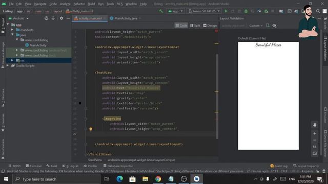 Scroll View In Android Studio Tutorial | (URDU / HINDI) смотреть онлайн