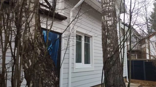 Фиброцементые панели CEDRAL, реконструкция дома. смотреть онлайн
