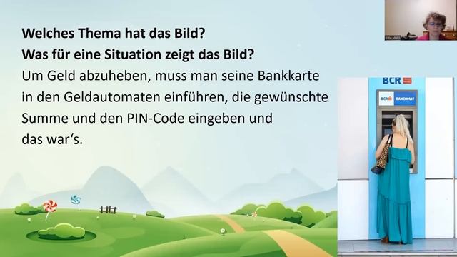 Auf dem Bild sehe ich Thema Geld смотреть онлайн