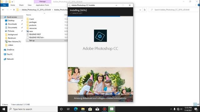How to Install Adobe Photoshop cc 2020/2021/2019 Without Creative Cloud Account.. смотреть онлайн