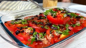 ПОМИДОРЫ "Сногсшибательные"! Невозможно остановиться! Закуска, которую готовлю по 2 раза в неделю!