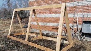 Парник для огурцов своими руками из досок.