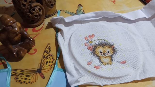 Ежик от РТО. Текстильные безумства в крестиках смотреть онлайн