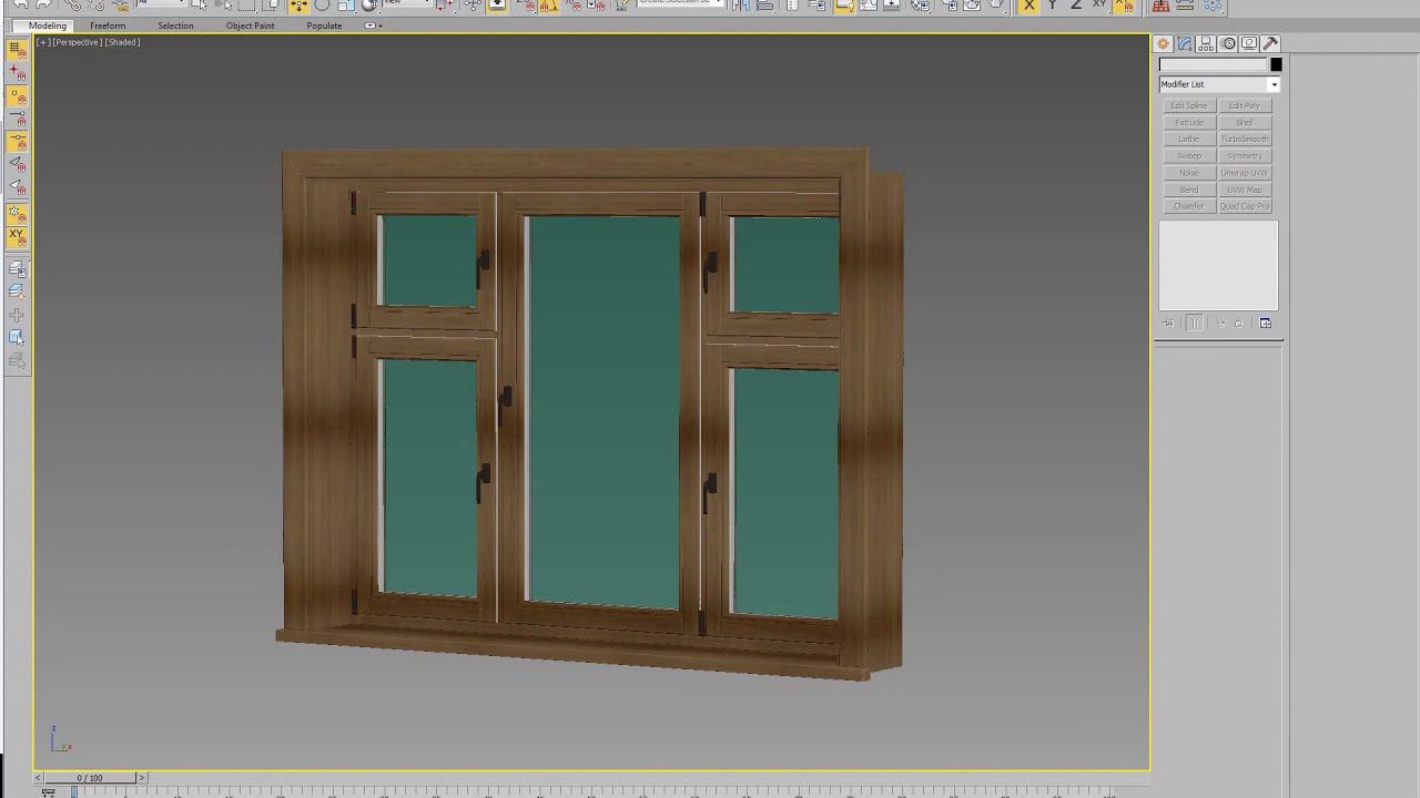 Создание деревянных окон своих модификаций с помощью конструктора смотреть онлайн