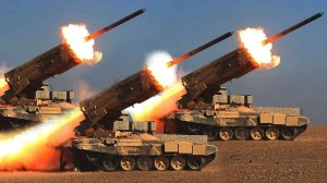 Залповое видео, наши долбят с чудовищный мощностью по ВСУ на всей линии соприкосновения из зоны СВО