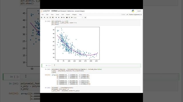 Linear Regression with Polynomial Features смотреть онлайн