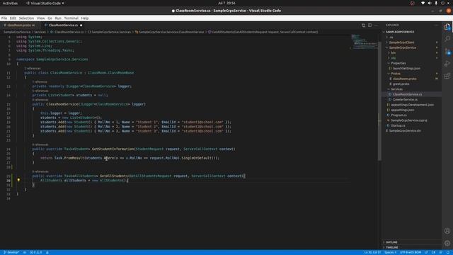 How to define a Proto to send a list in gRPC Service | C# .NetCore | смотреть онлайн
