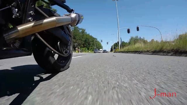 Reversed Trike Hayabusa engine Short blast смотреть онлайн