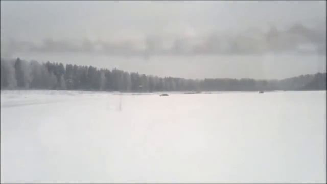 Дрифт на озере Зверосовхоз, озеро, 20.01.13 смотреть онлайн