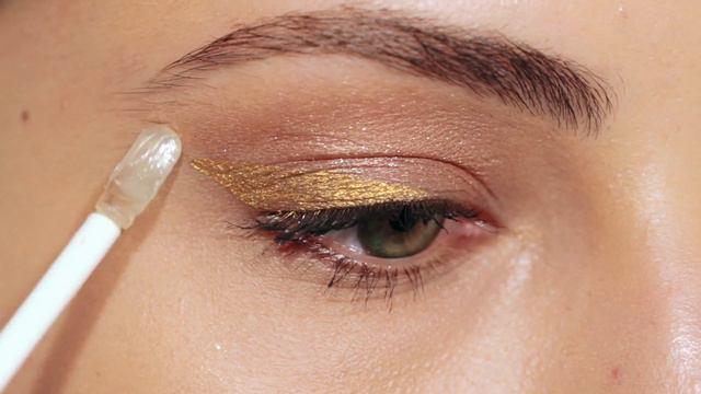 Вечерний макияж с блестками смотреть онлайн