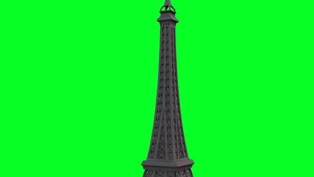 EIFFEL TOWER in green screen смотреть онлайн