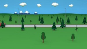 Успокаивающий мультик перед сном - Машинки просто едут - Колыбельная