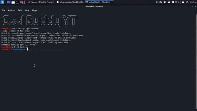 HOW TO DOWNLOAD AND INSTALL ATOM EDITOR|| IN KALI LINUX(2020)||(TAMIL) смотреть онлайн