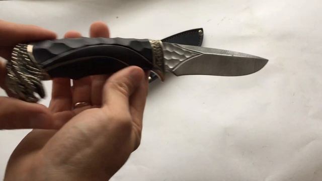 НОВИНКА: Авторский нож СЕРЕБРЯНАЯ КОБРА с серебром 925 пробы! смотреть онлайн