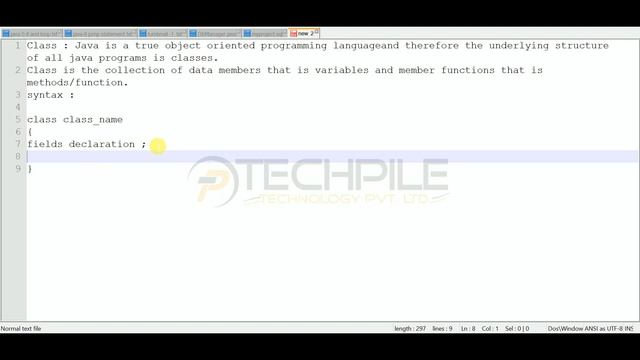 Object Oriented Programming in java in Hindi | How to create class in java in Hindi смотреть онлайн