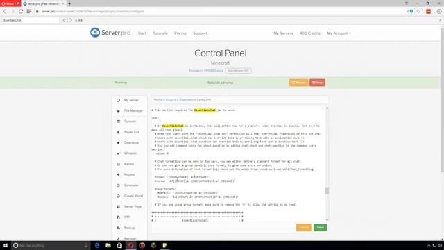 How to Setup EssentialsX Chat - Minecraft Java смотреть онлайн