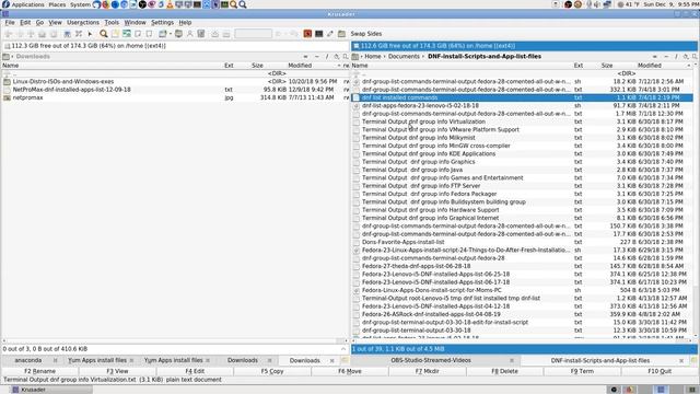 Fedora 29 Server, Cockpit Admin, Apache httpd & FTP, Install XFCE, Editing Install Script Pt27 смотреть онлайн