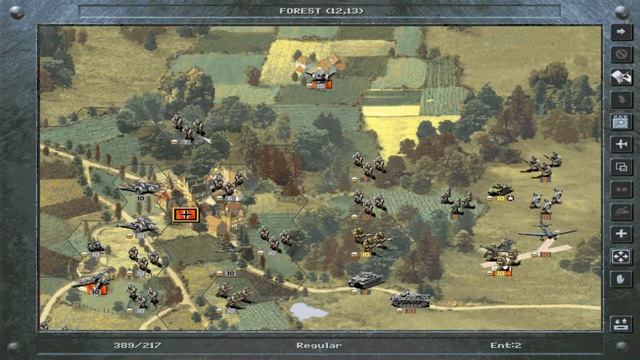 Panzer General 2 Blitzkrieg Campaign #2 (unit loss 0 enemy units all enemy unitsdestroyed) смотреть онлайн