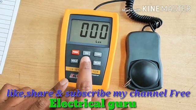 LUX METER (Hindi) लक्ष मीटर का उपयोग कैसे करें? @Electrical_guru21 смотреть онлайн