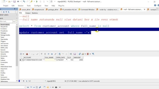 Dərs 4 . Oracle SQL Update смотреть онлайн