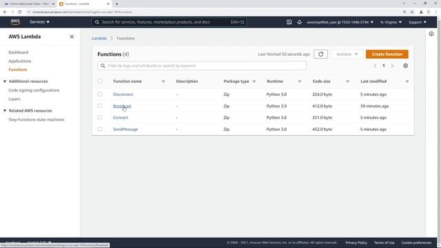 AWS API Gateway Websocket Tutorial With Lambda | COMPLETELY SERVERLESS! смотреть онлайн