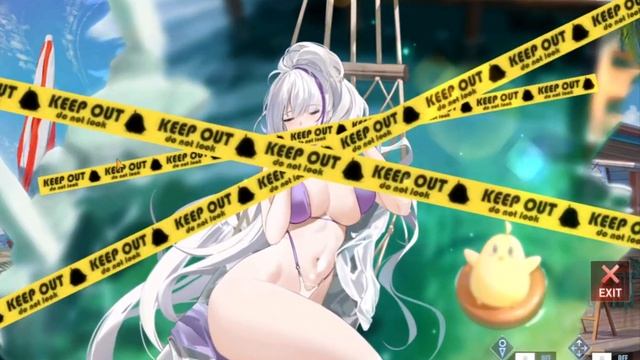 Unzen Live2D Secret Animations - Interactables Sojourn Through Clear Seas Azur Lane смотреть онлайн