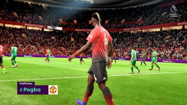 Manchester United vs Watford (1-0 )| ⚽fifa 2019| full game | ps4| 2k2019 смотреть онлайн