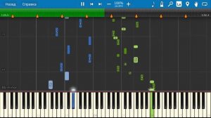 Песня марионетки из FNAF2 на пианино