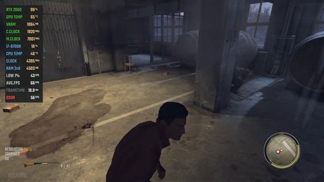 Mafia 2 in 2019 RTX 2060 4K Gameplay Benchmark смотреть онлайн