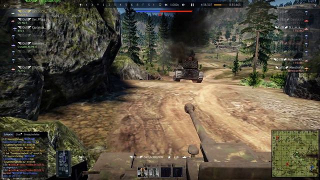 War Thunder StuG 3 G im Kampfgruppengefecht смотреть онлайн