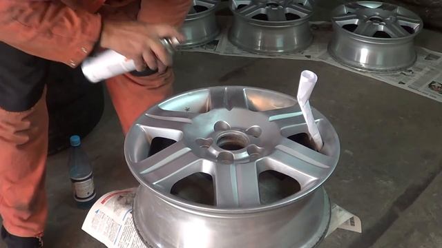 Восстанавливаем колёсные диски и защищаем от коррозии. смотреть онлайн