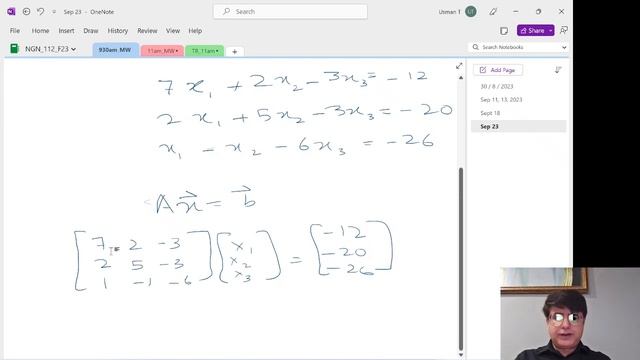 Python - Solve a system of linear equations смотреть онлайн