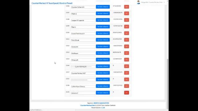 TS3 PHP Panel - CounterMerkezi.Net смотреть онлайн