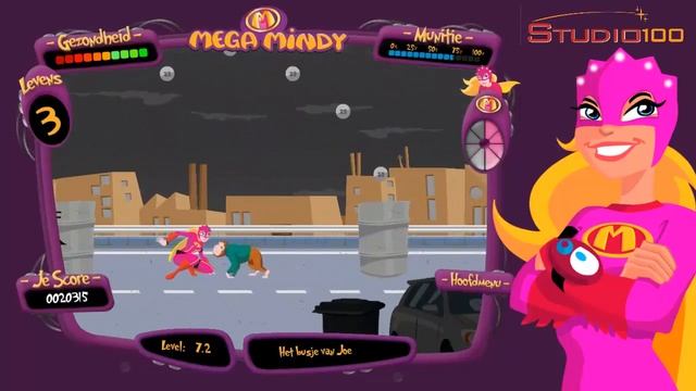 Mega Mindy: De Bananenbende (Dutch) - Full Game HD Playthrough - No Commentary смотреть онлайн