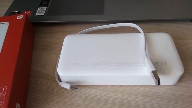 Внешний аккумулятор Xiaomi Redmi Power Bank 20000 смотреть онлайн
