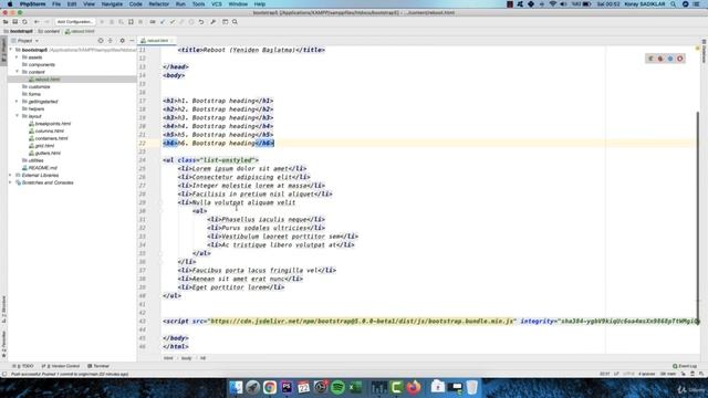 Bootstrap 5 - Yeniden Başlatma (Reboot) смотреть онлайн