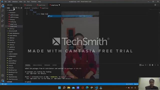 #50.Session dengan Node.js смотреть онлайн