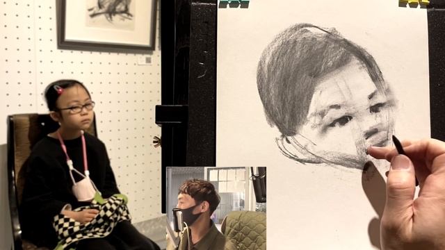 10-Minute Live Portrait: Drawing a Stranger Who Sat for a Spontaneous Session смотреть онлайн