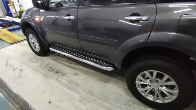 Пороги на Паджеро Спорт 2 [Наши Работы - ТиДжей-Тюнинг] смотреть онлайн