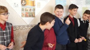 Поздравление мальчиков из 5Б с 23-м февраля