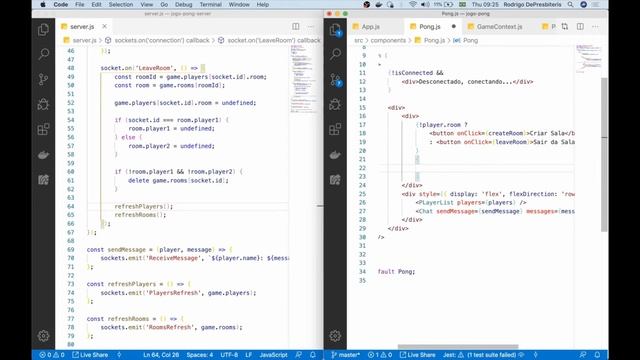 Criar Sala do Jogo - Como desenvolver um jogo multiplayer? Usando NodeJS, React e WebSocket. смотреть онлайн