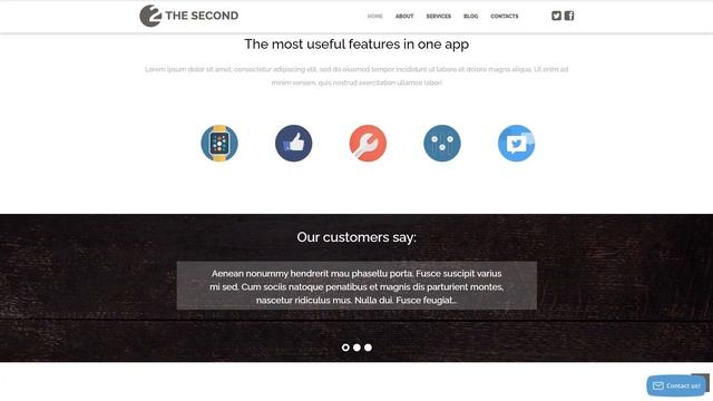 Mobile Applications WordPress Theme by WT Website Template - 53490 смотреть онлайн