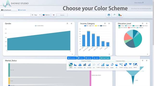 Convert your CSV Files to a Dashboard using Dataviz Studio #analytics #excel смотреть онлайн