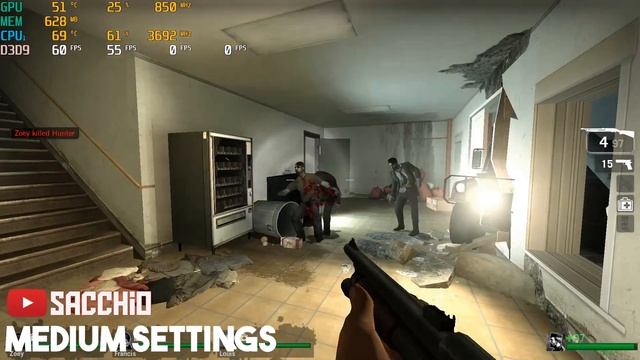 Left 4 Dead Benchmark i7 3770 GTX 750ti | Low Medium High 1080p Resolution (Full HD) смотреть онлайн