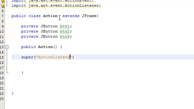 Chraiti Hachem :Formation sur JAVA SWING: 22 ActionListener 1/2 смотреть онлайн
